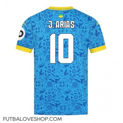 Dres Wolves Jhon Arias #10 Tretina 2025-26 Krátky Rukáv Dres Wolves Jhon Arias #10 Tretina 2025-26 Krátky Rukáv